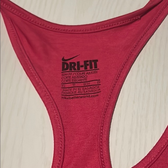 Pink Racerback Tank Top - Picture 2 of 5